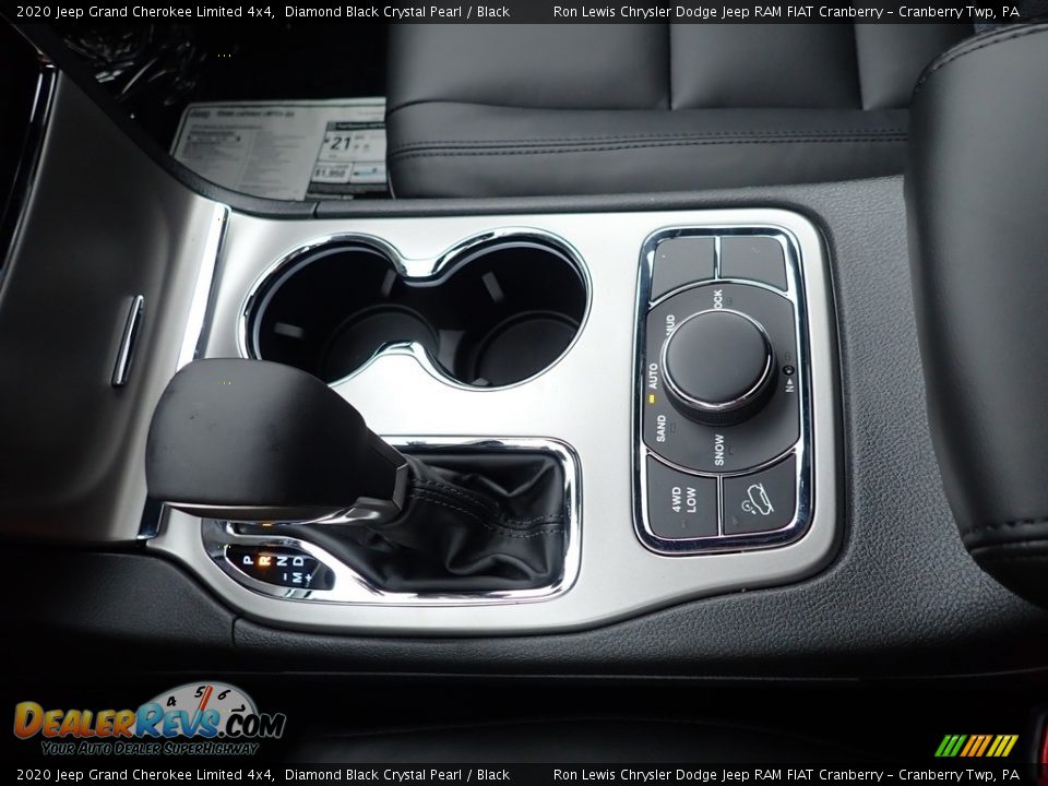2020 Jeep Grand Cherokee Limited 4x4 Diamond Black Crystal Pearl / Black Photo #20