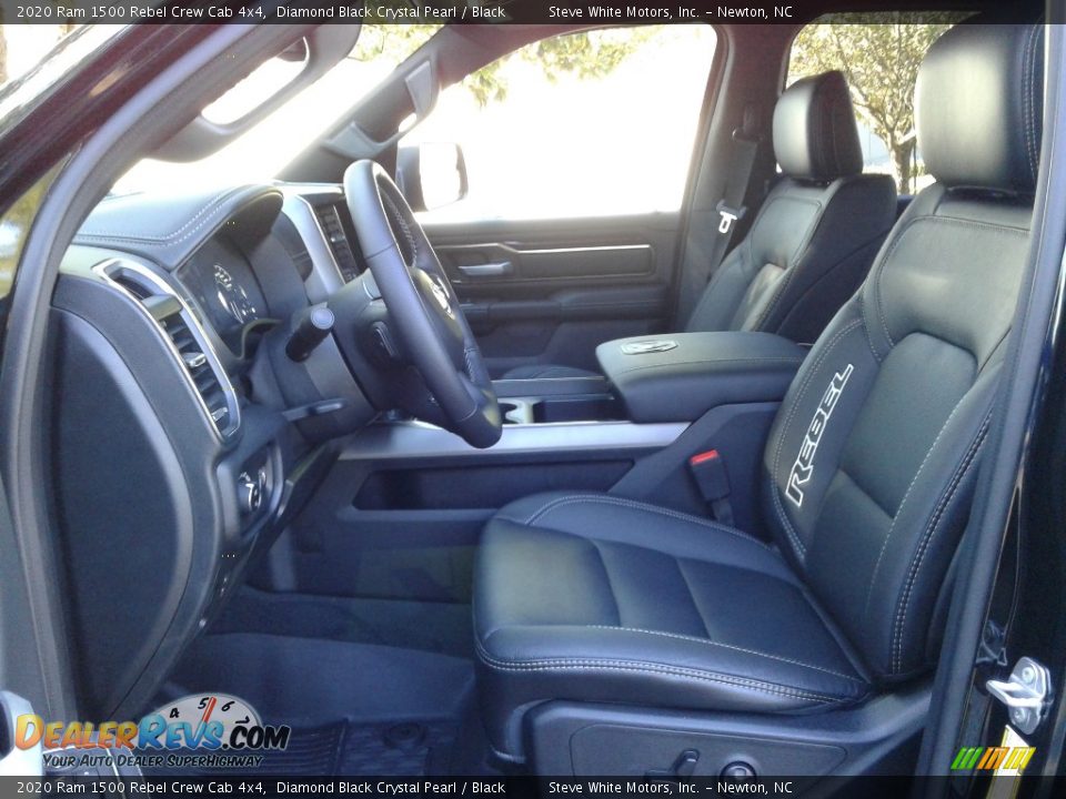 Front Seat of 2020 Ram 1500 Rebel Crew Cab 4x4 Photo #10