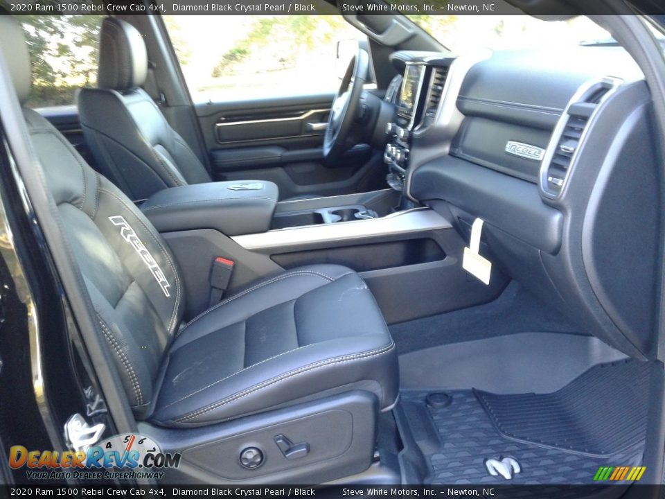 Front Seat of 2020 Ram 1500 Rebel Crew Cab 4x4 Photo #14