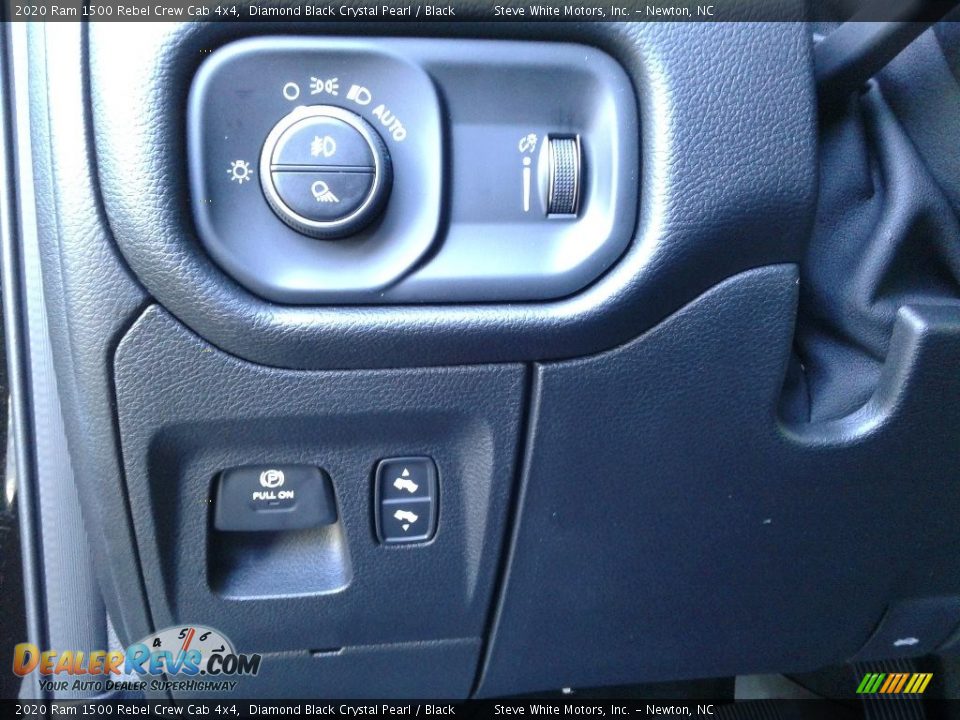 Controls of 2020 Ram 1500 Rebel Crew Cab 4x4 Photo #15