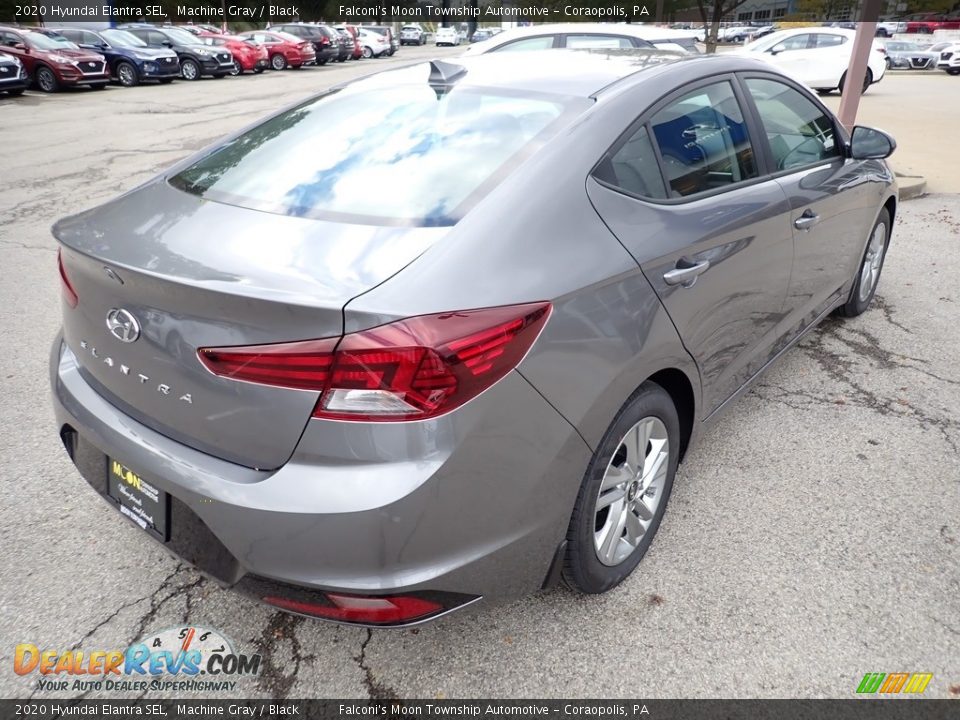 2020 Hyundai Elantra SEL Machine Gray / Black Photo #2