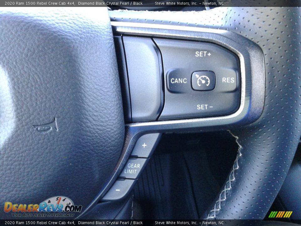 2020 Ram 1500 Rebel Crew Cab 4x4 Steering Wheel Photo #18