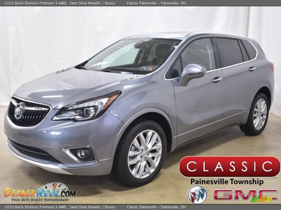 2020 Buick Envision Premium II AWD Satin Steel Metallic / Ebony Photo #1