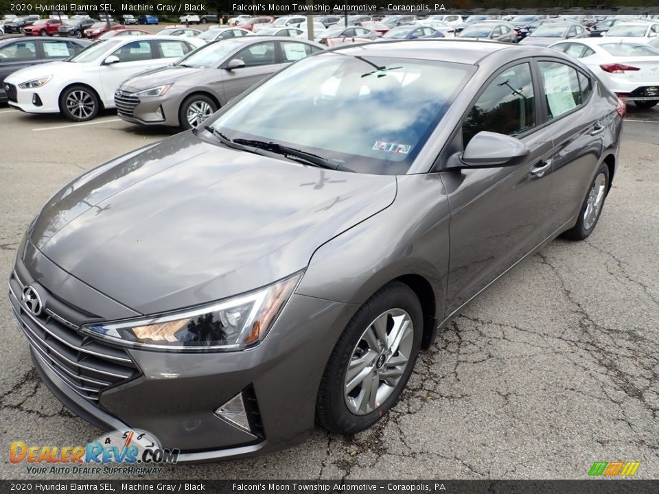 2020 Hyundai Elantra SEL Machine Gray / Black Photo #5