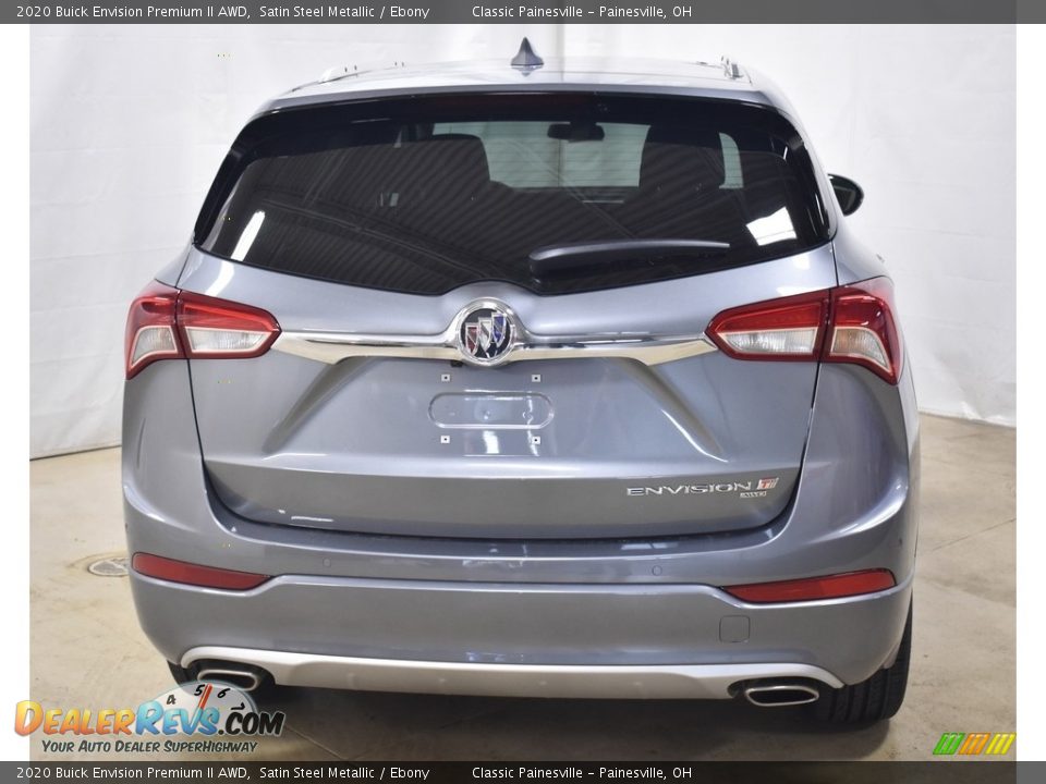 2020 Buick Envision Premium II AWD Satin Steel Metallic / Ebony Photo #3