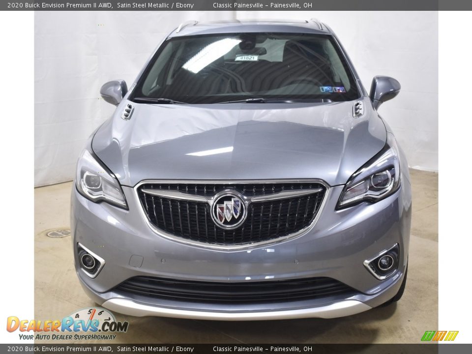 2020 Buick Envision Premium II AWD Satin Steel Metallic / Ebony Photo #4