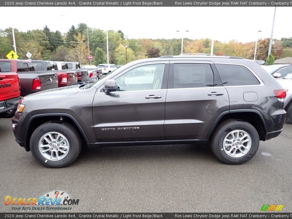 2020 Jeep Grand Cherokee Laredo 4x4 Granite Crystal Metallic / Light Frost Beige/Black Photo #2