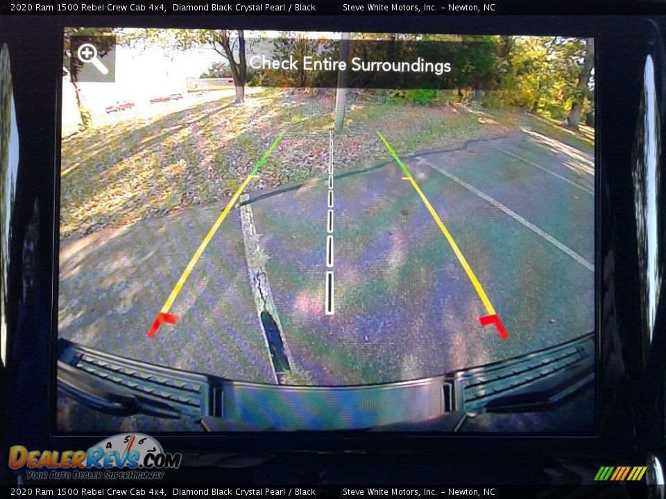 2020 Ram 1500 Rebel Crew Cab 4x4 Diamond Black Crystal Pearl / Black Photo #22