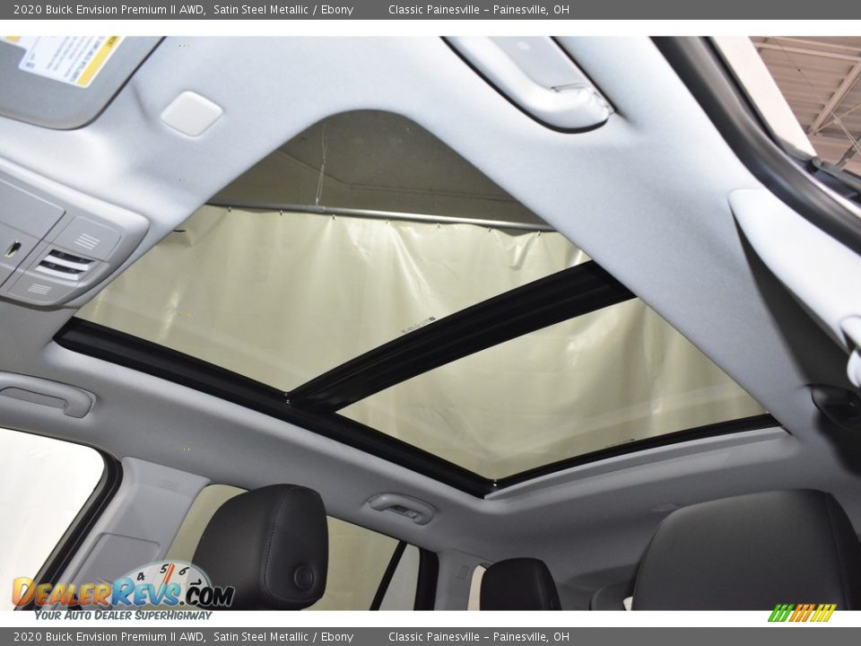 2020 Buick Envision Premium II AWD Satin Steel Metallic / Ebony Photo #6