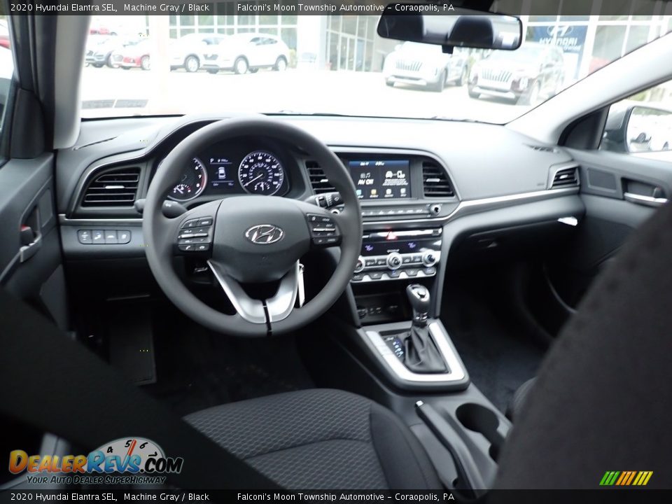 2020 Hyundai Elantra SEL Machine Gray / Black Photo #10