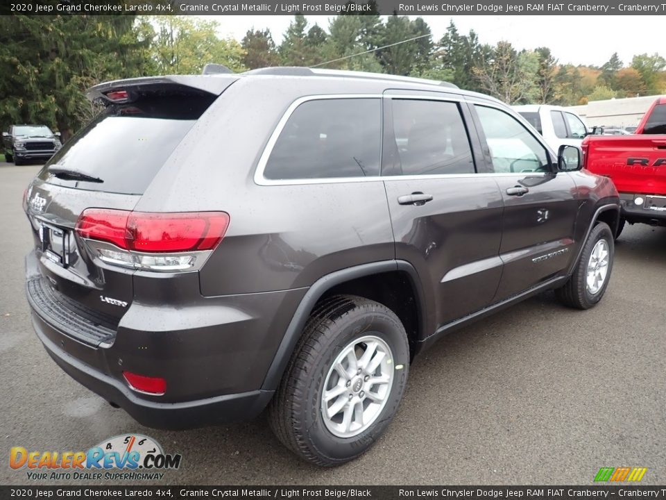 2020 Jeep Grand Cherokee Laredo 4x4 Granite Crystal Metallic / Light Frost Beige/Black Photo #5