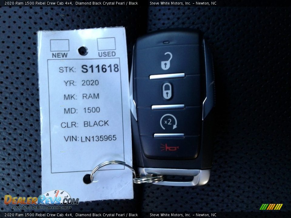 Keys of 2020 Ram 1500 Rebel Crew Cab 4x4 Photo #32