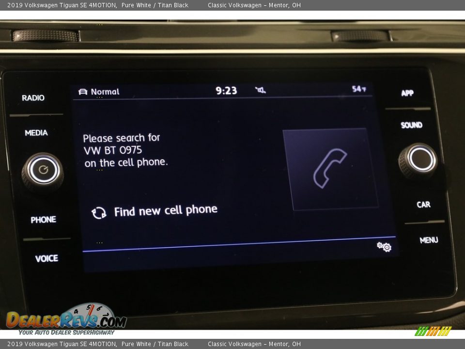 2019 Volkswagen Tiguan SE 4MOTION Pure White / Titan Black Photo #11