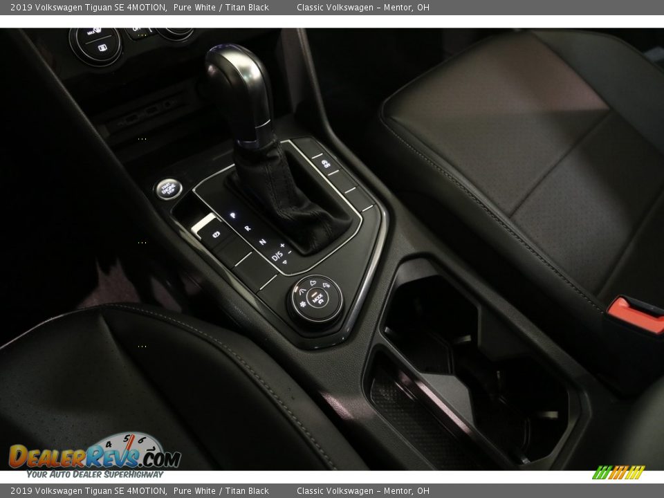 2019 Volkswagen Tiguan SE 4MOTION Pure White / Titan Black Photo #13