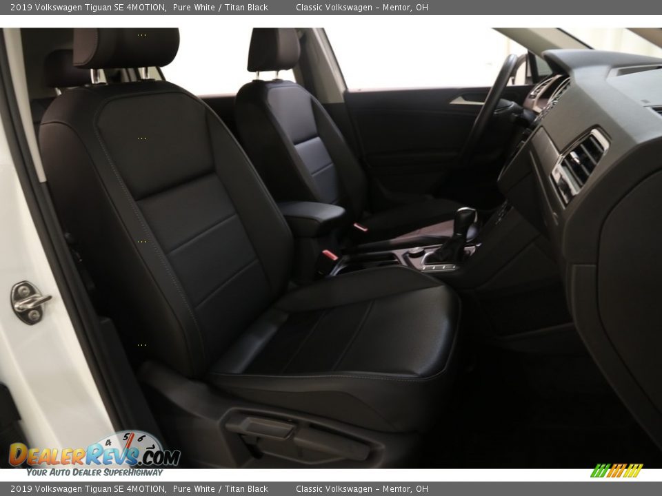 2019 Volkswagen Tiguan SE 4MOTION Pure White / Titan Black Photo #15