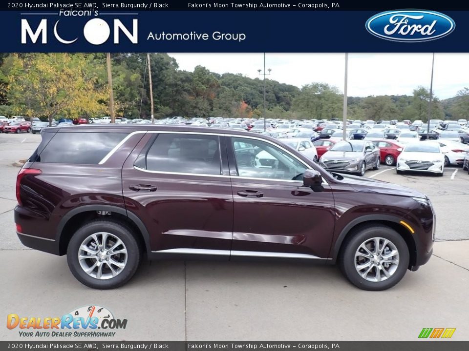 2020 Hyundai Palisade SE AWD Sierra Burgundy / Black Photo #1