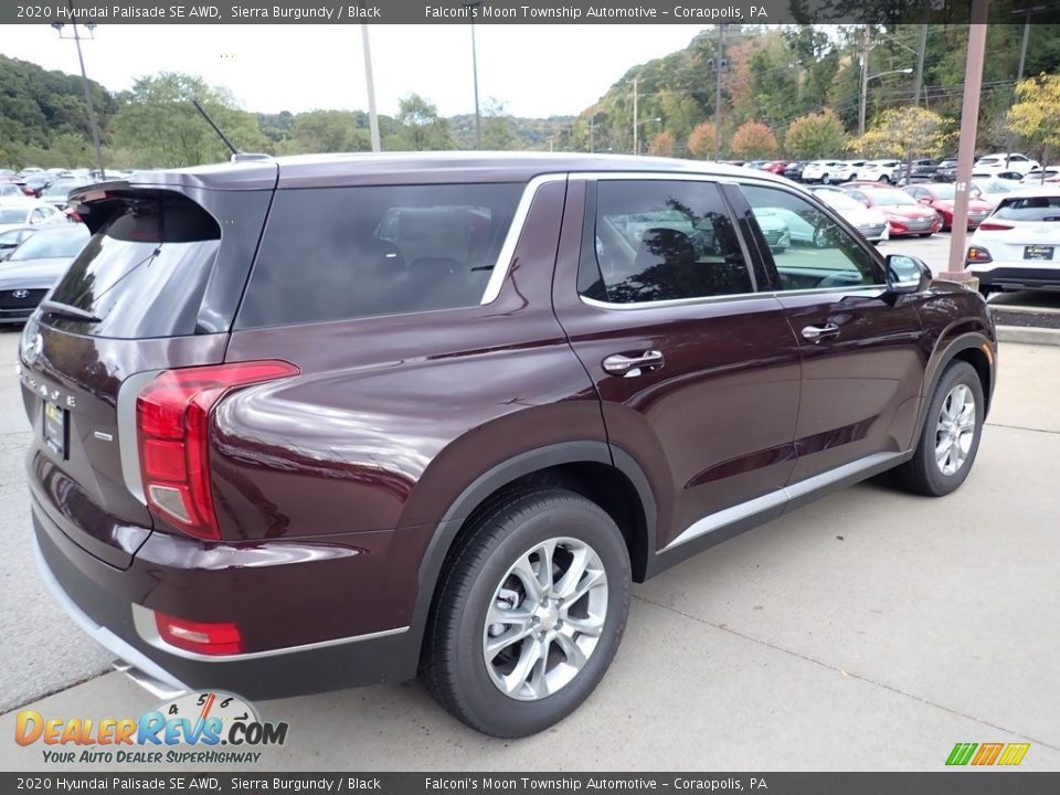 2020 Hyundai Palisade SE AWD Sierra Burgundy / Black Photo #2