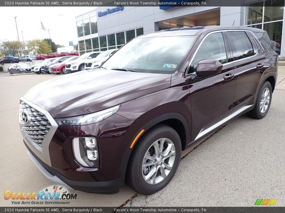 2020 Hyundai Palisade SE AWD Sierra Burgundy / Black Photo #5