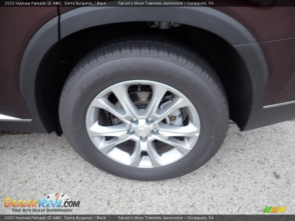 2020 Hyundai Palisade SE AWD Sierra Burgundy / Black Photo #7