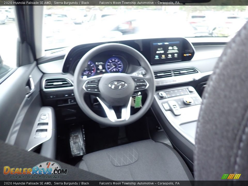 2020 Hyundai Palisade SE AWD Sierra Burgundy / Black Photo #9