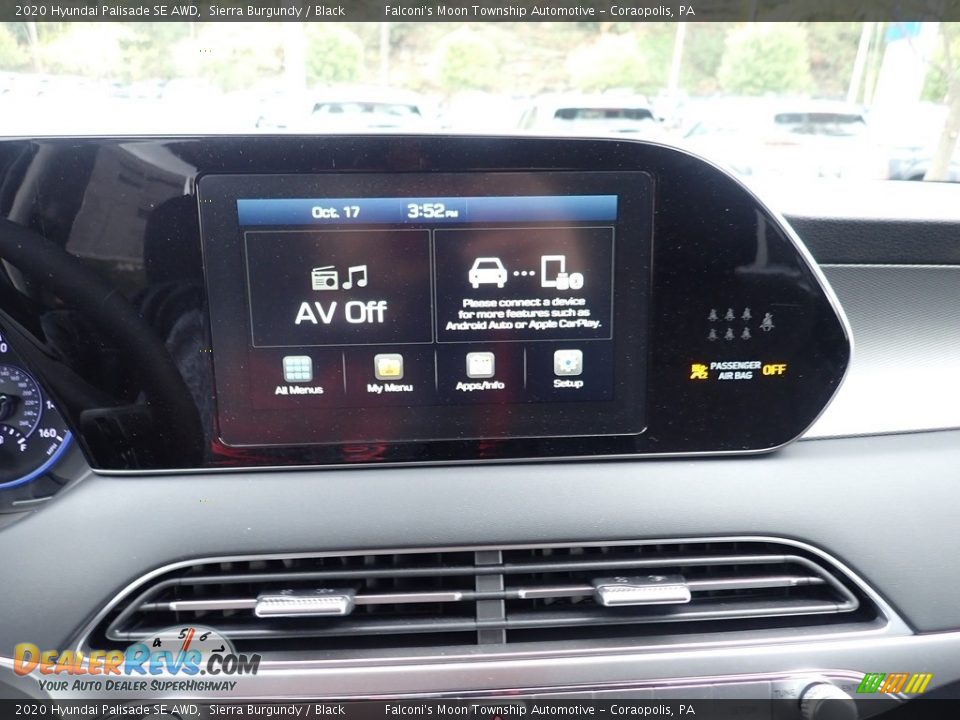 2020 Hyundai Palisade SE AWD Sierra Burgundy / Black Photo #14