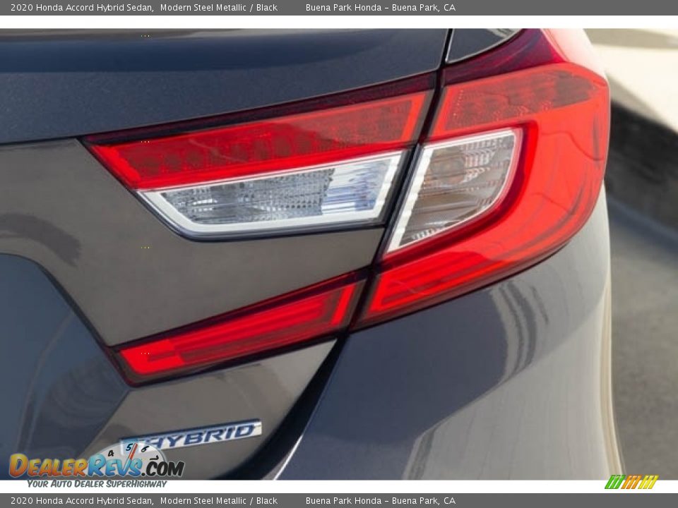 2020 Honda Accord Hybrid Sedan Modern Steel Metallic / Black Photo #8