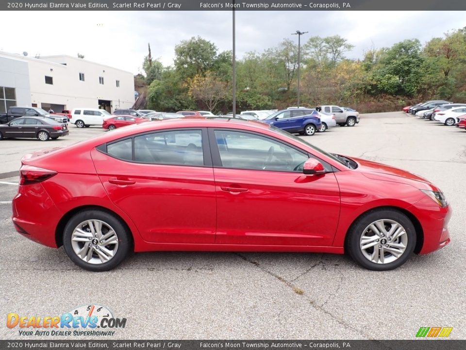 2020 Hyundai Elantra Value Edition Scarlet Red Pearl / Gray Photo #1