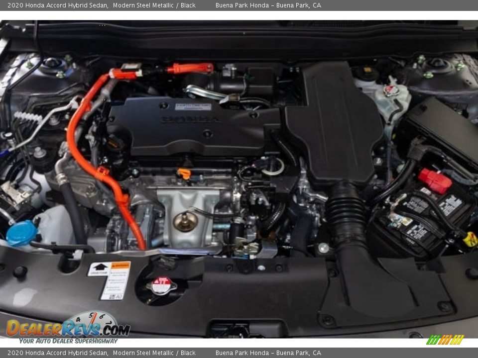 2020 Honda Accord Hybrid Sedan 2.0 Liter DOHC 16-Valve VTEC 4 Cylinder Gasoline/Electric Hybrid Engine Photo #10