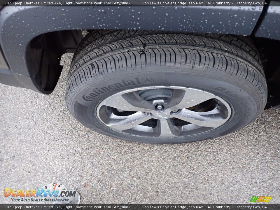 2020 Jeep Cherokee Limited 4x4 Light Brownstone Pearl / Ski Gray/Black Photo #5