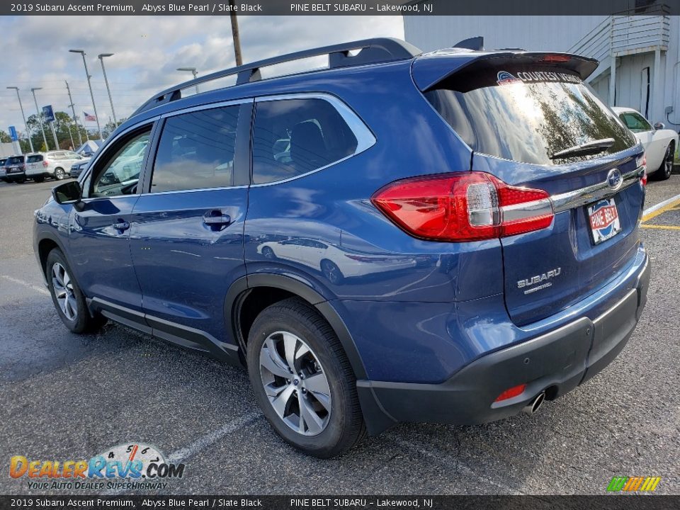 2019 Subaru Ascent Premium Abyss Blue Pearl / Slate Black Photo #2