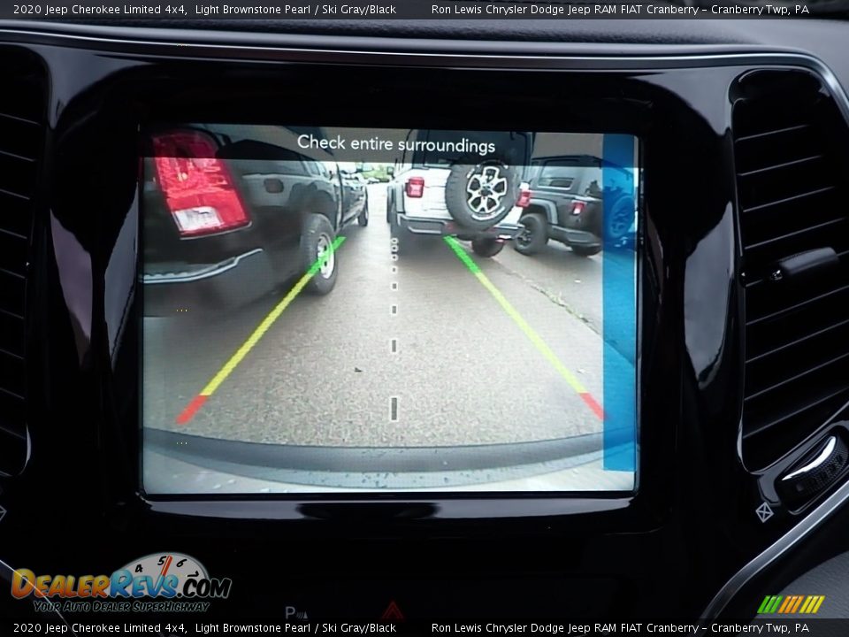 2020 Jeep Cherokee Limited 4x4 Light Brownstone Pearl / Ski Gray/Black Photo #14