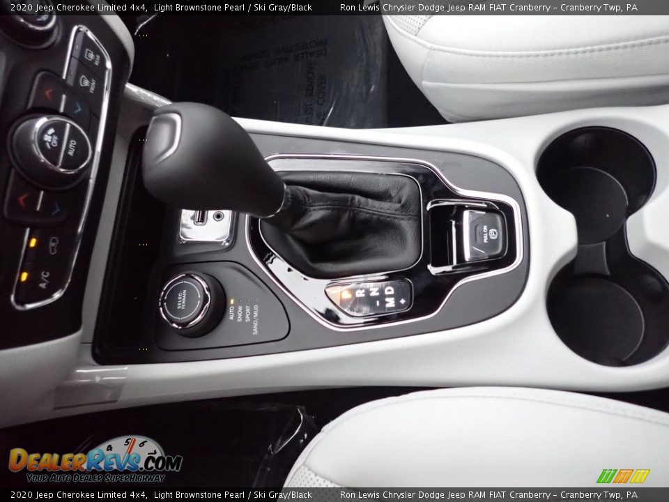 2020 Jeep Cherokee Limited 4x4 Light Brownstone Pearl / Ski Gray/Black Photo #20