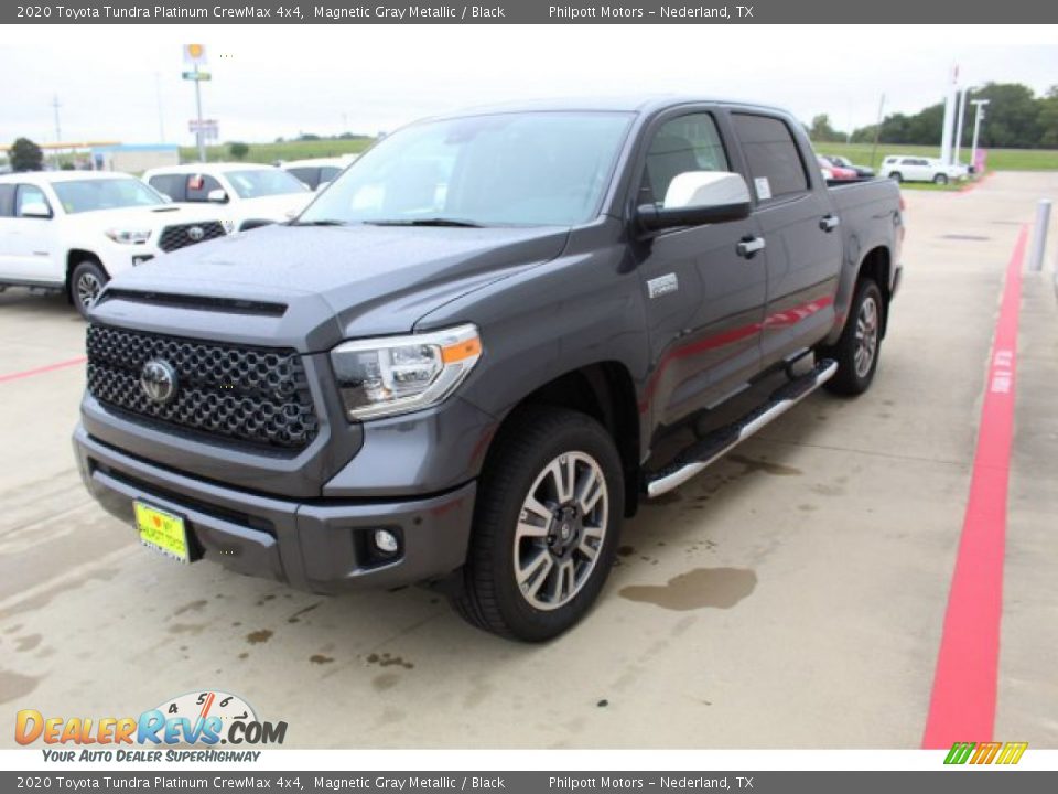 2020 Toyota Tundra Platinum CrewMax 4x4 Magnetic Gray Metallic / Black Photo #4