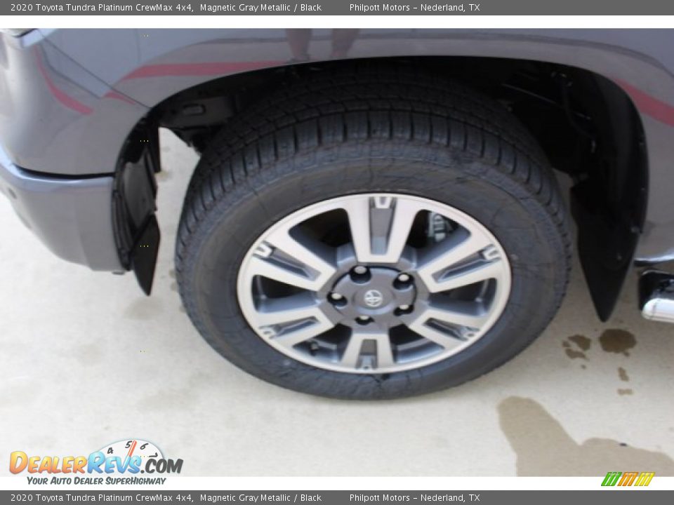 2020 Toyota Tundra Platinum CrewMax 4x4 Magnetic Gray Metallic / Black Photo #5