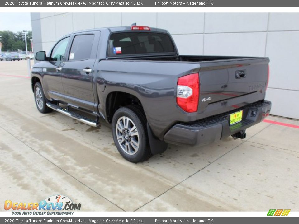 2020 Toyota Tundra Platinum CrewMax 4x4 Magnetic Gray Metallic / Black Photo #6