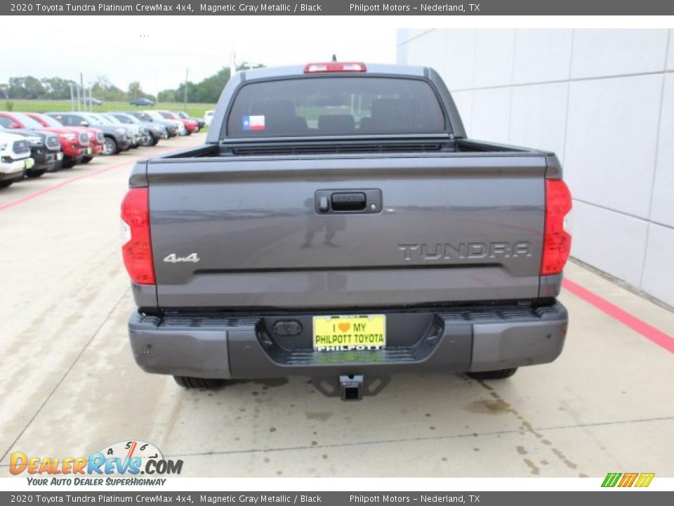2020 Toyota Tundra Platinum CrewMax 4x4 Magnetic Gray Metallic / Black Photo #7