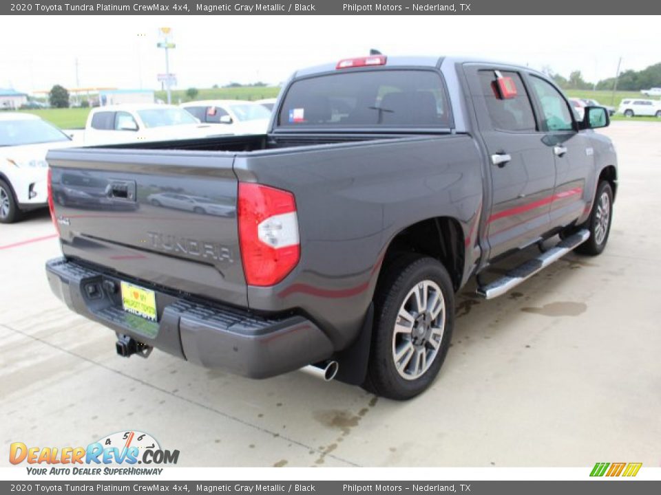 2020 Toyota Tundra Platinum CrewMax 4x4 Magnetic Gray Metallic / Black Photo #8