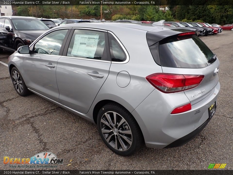 2020 Hyundai Elantra GT Stellar Silver / Black Photo #6