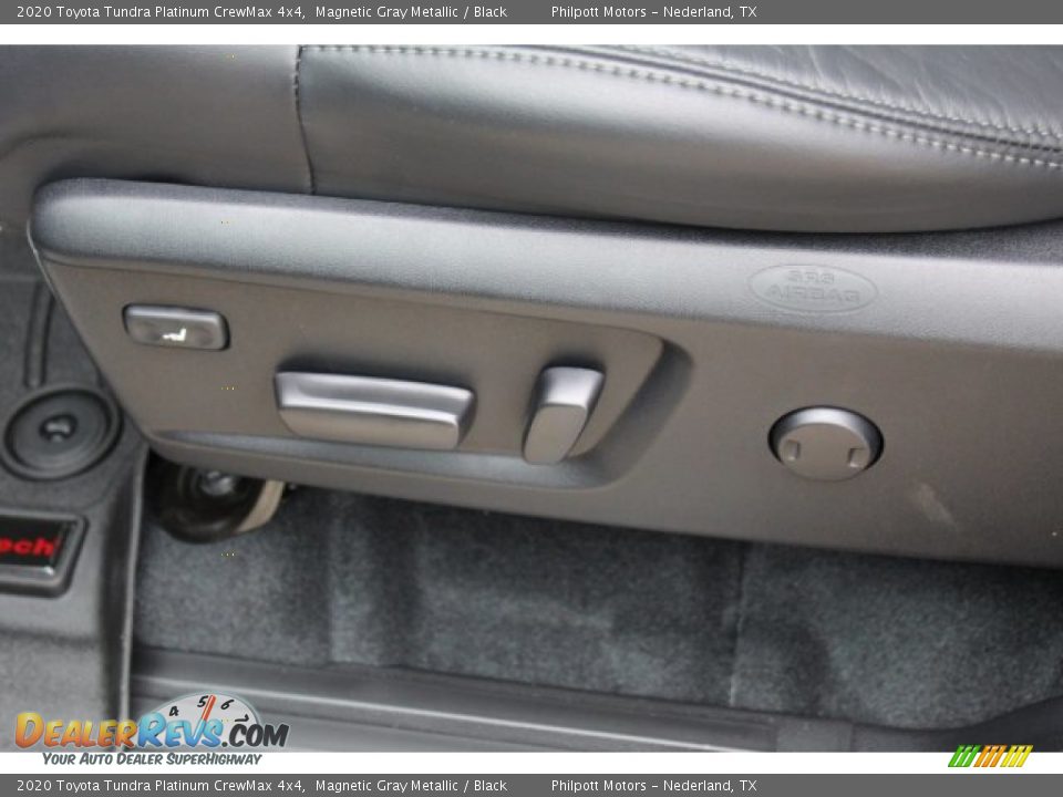 Front Seat of 2020 Toyota Tundra Platinum CrewMax 4x4 Photo #11