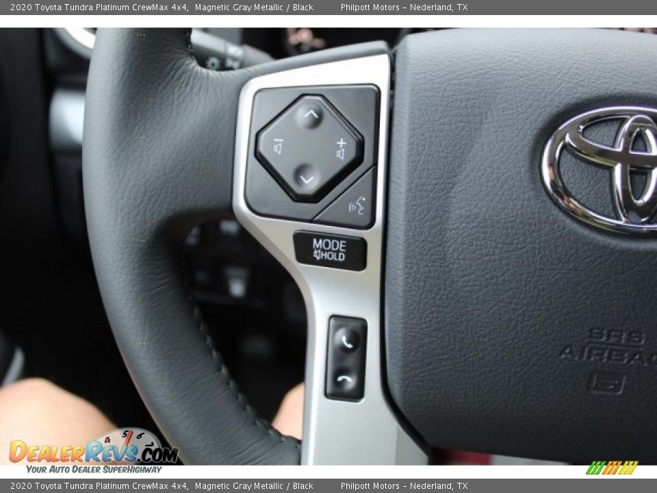 2020 Toyota Tundra Platinum CrewMax 4x4 Steering Wheel Photo #12