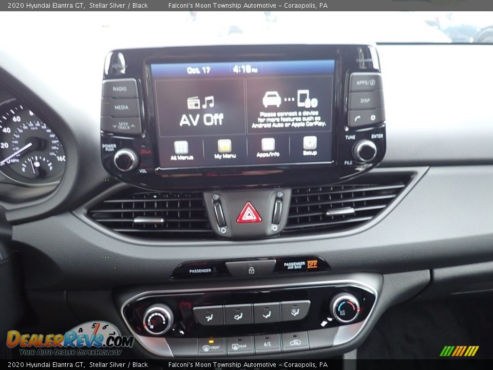 2020 Hyundai Elantra GT Stellar Silver / Black Photo #13