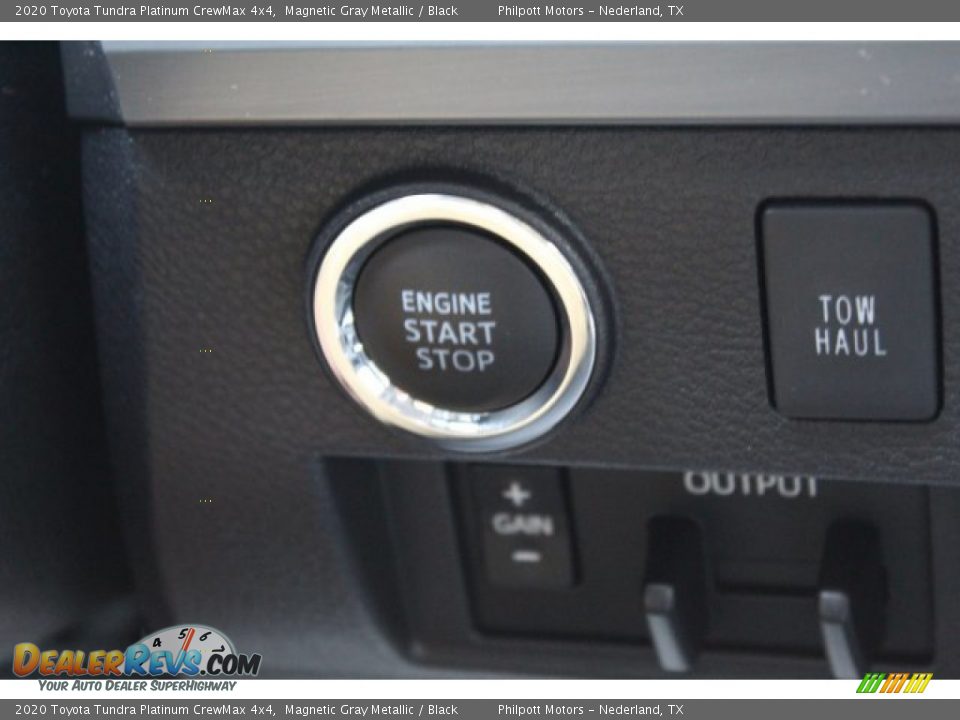 2020 Toyota Tundra Platinum CrewMax 4x4 Magnetic Gray Metallic / Black Photo #19