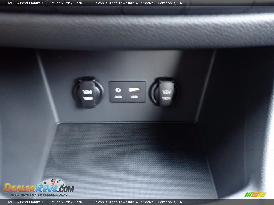 2020 Hyundai Elantra GT Stellar Silver / Black Photo #14