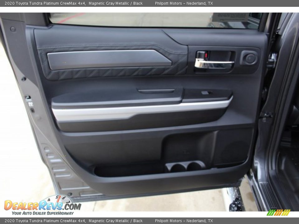 Door Panel of 2020 Toyota Tundra Platinum CrewMax 4x4 Photo #20