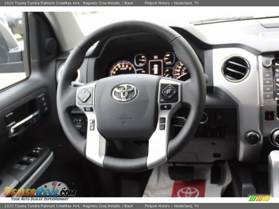 2020 Toyota Tundra Platinum CrewMax 4x4 Steering Wheel Photo #23