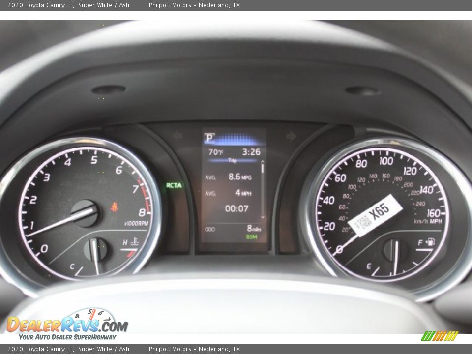 2020 Toyota Camry LE Gauges Photo #14