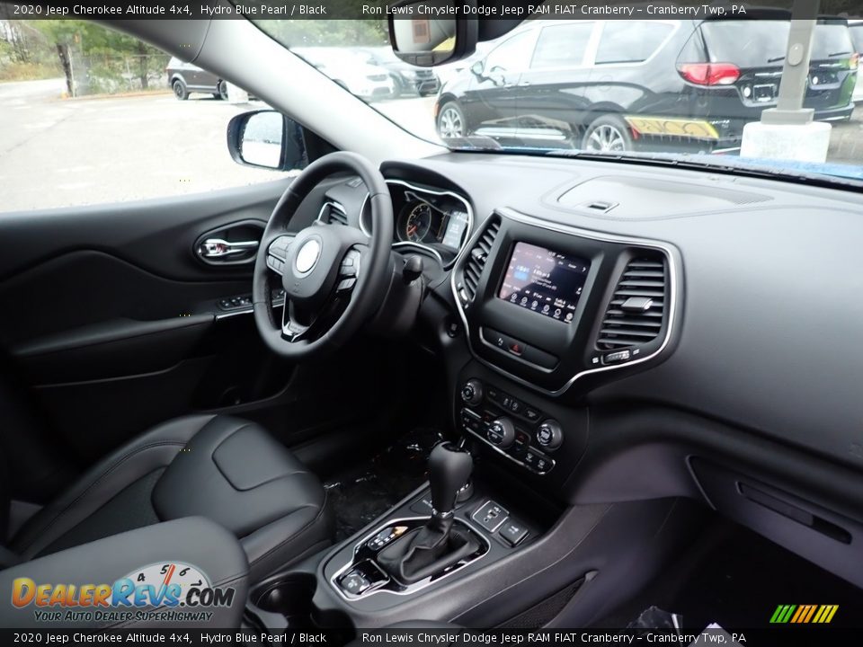 2020 Jeep Cherokee Altitude 4x4 Hydro Blue Pearl / Black Photo #11