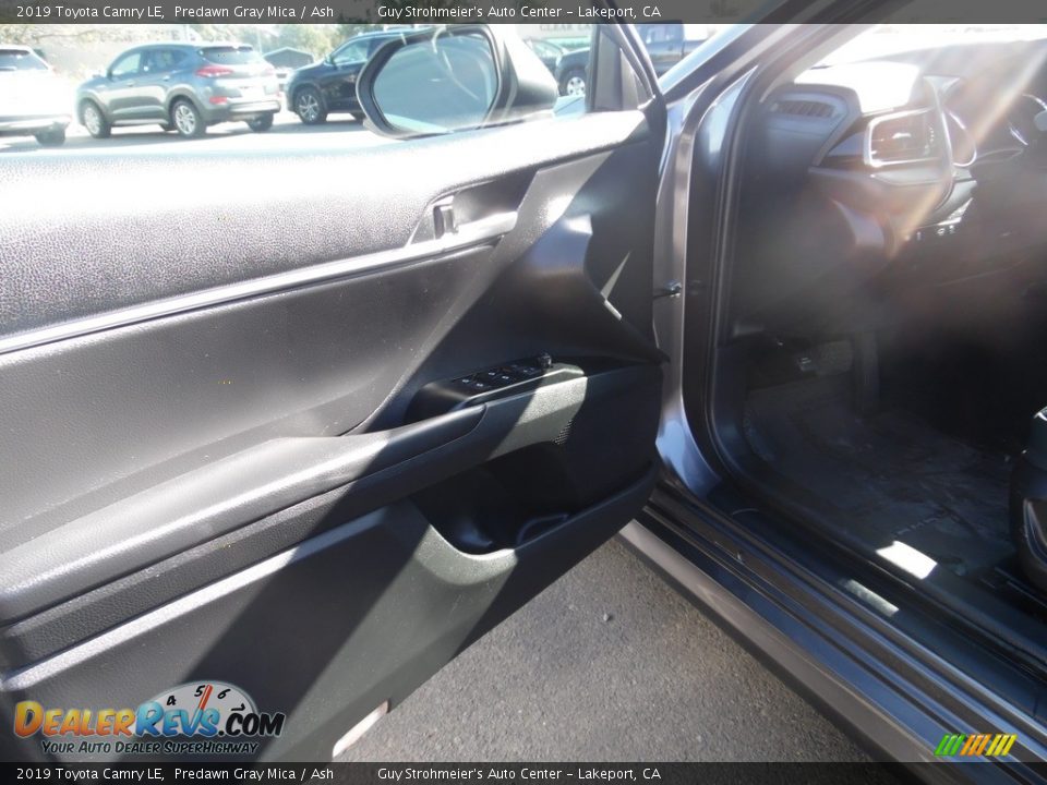 2019 Toyota Camry LE Predawn Gray Mica / Ash Photo #13