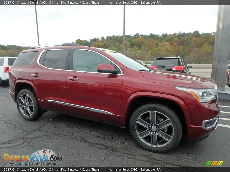 Front 3/4 View of 2017 GMC Acadia Denali AWD Photo #4