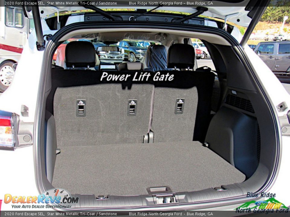 2020 Ford Escape SEL Star White Metallic Tri-Coat / Sandstone Photo #13